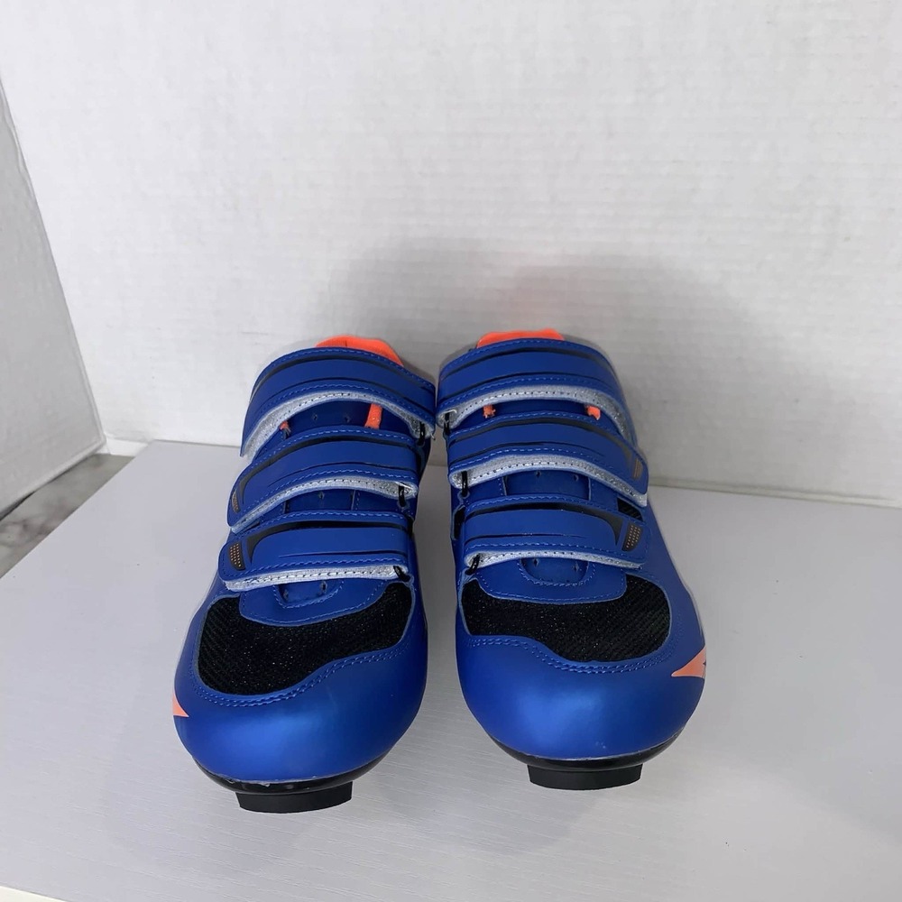 SPEED Cycling Shoes Men Size US-8, 41 Blue Orange - Picture 8 of 8